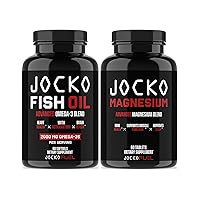 Jocko Fuel 2 Pack Supplement Bundle - Jocko Magneisum + Jocko Fish Oil