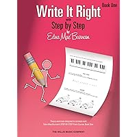 Write It Right - Book 1: Written Lessons Designed to Correlate Exactly with Edna Mae Burnam's Step by Step/Early Elementary Write It Right - Book 1: Written Lessons Designed to Correlate Exactly with Edna Mae Burnam's Step by Step/Early Elementary Paperback
