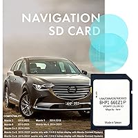 2022 Latest Map Version Navigation sd Card BHP-166-EZ1P GPS Fits 3 6 CX-3 CX-5 CX-9 MX-5 Miata