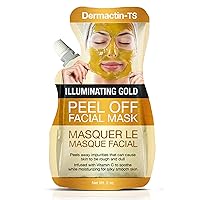 TS Moisturizing Illuminating Gold Peel Off Facial Mask 2 ounce
