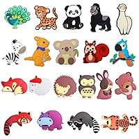 Two Different Sets of Fully Magnetic Animal Magnets Bundle Merchandise 20pcs