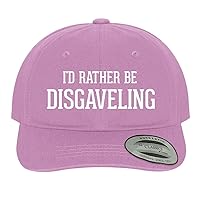 I'd Rather Be Disgaveling - Soft Dad Hat Baseball Cap