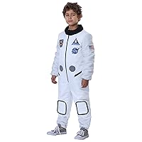 Fun Costumes - Deluxe Kid's Astronaut Child Space Suit Halloween Costume Nasa Outfit Kids X-Large