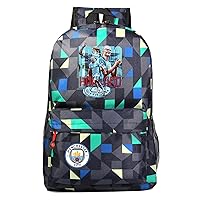 Wear Resistant Travel Knapsack Erling Haaland Rucksack Lightweight Bookabag Casual Daypacks