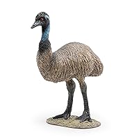 Papo -Hand-Painted - Figurine -Wild Animal Kingdom -Emu -50272 -Collectible - for Children - Suitable for Boys and Girls- from 3 Years Old