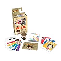 Funko Something Wild! Indiana Jones with Pocket Pop! Card Game for 2-4 Players Ages 6 and Up