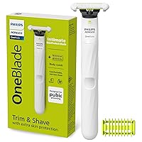 OneBlade Unisex Intimate Pubic & Personal Body Groomer & Trimmer, QP1924/70