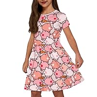Dress for Girls 2-14 Teen Girl Trendy Clothes Beach Party Dressses