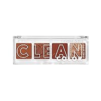 COVERGIRL Clean Fresh Clean Color Eyeshadow – Eyeshadow, Eyeshadow Palette, Shimmer Eyeshadow, Vegan Formula - Spiced Copper, 4g (0.14 oz)