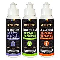 Rolite RSR3STEP4zCP 3-Step Scratch Remover, 4 Ounce (Pack of 3)