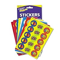 TREND T6490 Stinky Stickers Variety Pack, Praise Words, 432/Pack (TEPT6490)