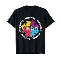 Autism Awareness Teaching supporting Autistic Kids Teacher T-Shirt