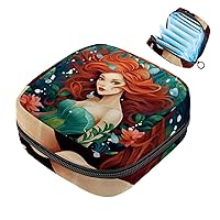 Mermaid Cosmetic Bags for Women - Cosmetic Bag Women Handbags Purses Makeup Organizer Storage Makeup Bag Girls Pencil Case Bags
