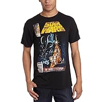 Star Wars Men's Saga Continues Comic Book Cover T-Shirt