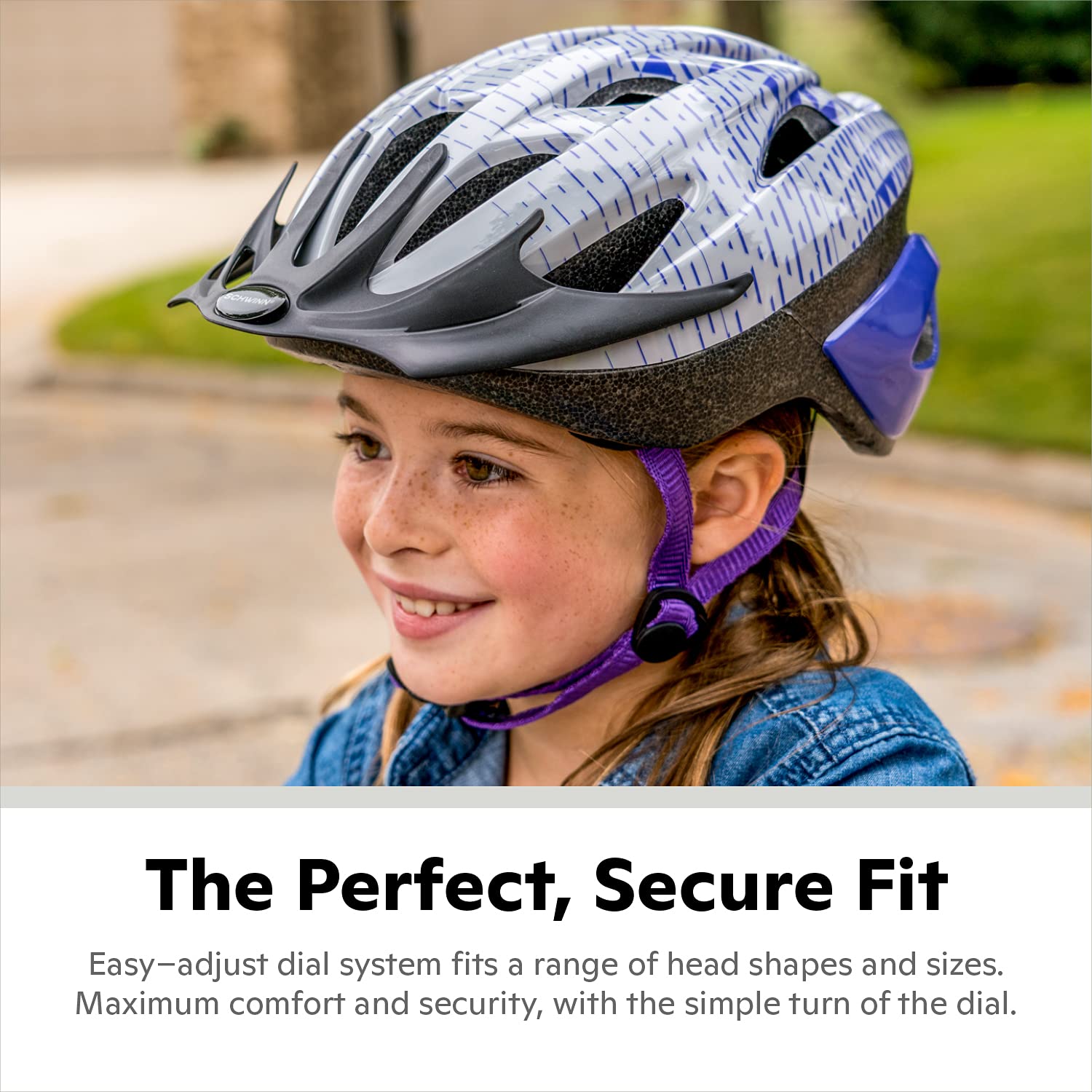 Schwinn Thrasher Kids Bike Helmet, Boys and Girls, Fits 50-54cm Circumference, Ages 5-8 Year Olds, Lightweight, Detachable Visor, CPSC Safety Certified