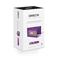 Oreck Type CC HEPA Upright Vacuum Cleaner Bag, AK1CC6H, 6-Pack, Purple