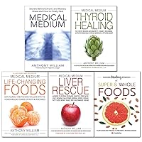 VERSAINSECT by Anthony William 5 Books Collection Set (Thyroid Healing, Life-Changing Foods, Medical Medium, Liver Rescue, Super & Whole Foods)