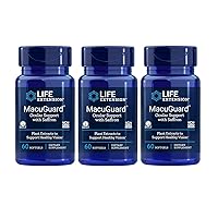Life Extension Macuguard Ocular Support, 60 Softgels 3 Bottle Pack
