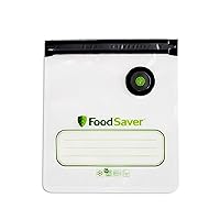 FoodSaver® Reusable Quart Vacuum Zipper Bags