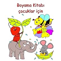 Boyama Kitabı çocuklar için: 2 yaş ve üzeri çocuklar için sevimli boyama sayfaları (Turkish Edition)