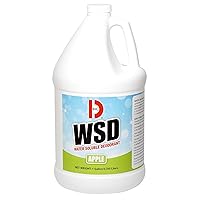 Big D 1656 Water Soluble Deodorant, Apple Fragrance, 1 Gallon (Pack of 4) - Add to any cleaning solution - Ideal for use in hotels, food service, health care, schools and institutions