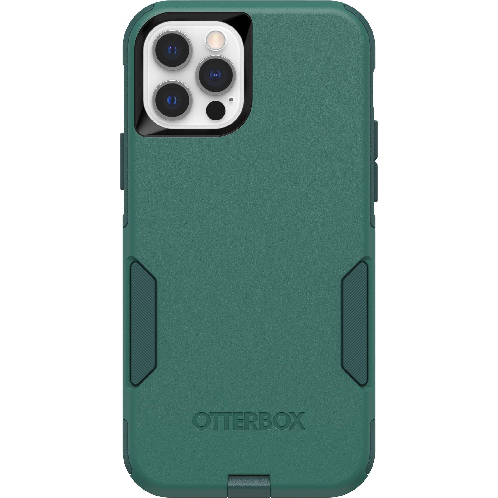 OtterBox iPhone 12 & iPhone 12 Pro (Only) - Commuter Series Case - Get Your Greens - Slim & Tough - Pocket-Friendly - with Port Protection - Non-Retail Packaging