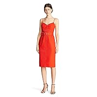 HALSTON Women's Aryelle Dress in Linen Suiting