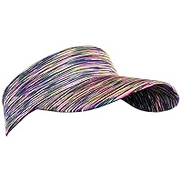 Scunci Sporty Visor Headwrap, Super stretchy and comfy, One Size, Assorted Colors (1-Count)