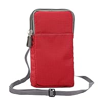 Men Purse Belt Loop Cell Phone Holster for Samsung S20 FE,S21 Ultra 5G,S21+ 5G,Note 20, note20 Ultra,s20 Ultra, Waist Pocket Purse Wallet Crossbody Bag+ Shoulder Strap Phone Bag