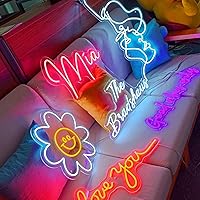Pink Neon Sign For Girls Bedroom,Custom Led Neon Name Signs Personalized For Home Decor Wall,Teen Girls Room,Bedroom Wall Girls