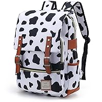 Floral Laptop Backpack for Women, Female, School, Travel, Business, Outdoor Sports, Office, Work