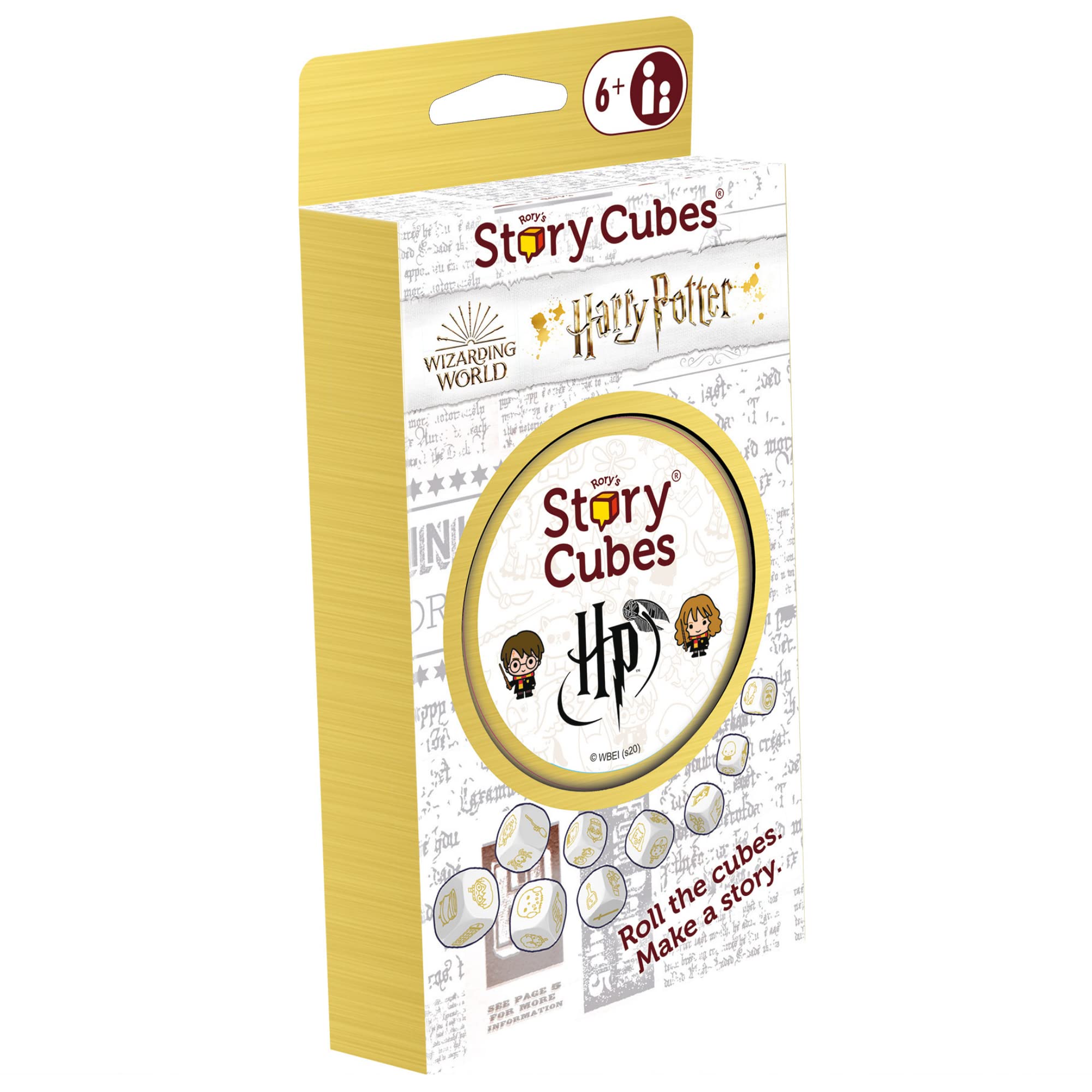 Zygomatic Rory's Story Cubes Harry Potter Edition | Storytelling Game for Kids and Adults | Fun Family Game | Creative Kids Game | Ages 6 and up | 1+ Players | Average Playtime 10 Minutes | Made
