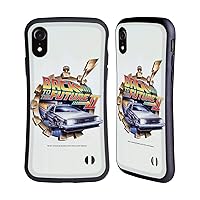 Head Case Designs Officially Licensed Back to The Future Time Travel II Key Art Hybrid Case Compatible with Apple iPhone XR
