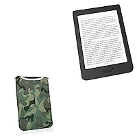 BoxWave Case Compatible with Tolino Page 2 - Camouflage SlipSuit, Slim Design Camo Neoprene Slip On Pouch