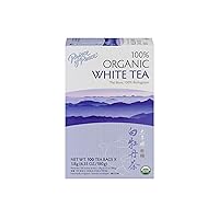 Organic Premium White Tea 100 tea bags (Pack of 3)