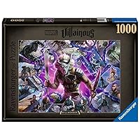 Ravensburger Marvel Villainous: Killmonger 1000 Piece Jigsaw Puzzle for Adults - 16906 - Every Piece is Unique, Softclick Technology Means Pieces Fit Together Perfectly