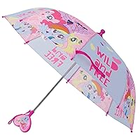 Hasbro Kids Umbrella, My Little Pony Toddler and Little Girl Rain Wear for Ages 3-6