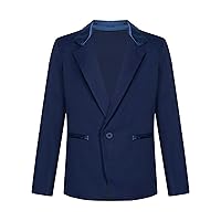 CHICTRY Boys Formal Blazer Casual Long Sleeve Single Breasted Suit Jacket Gentleman Dress Coat