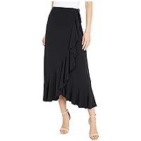PAIGE Women's Alamar Midi Skirt