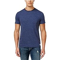 Tommy Hilfiger Mens Striped Basic T-Shirt