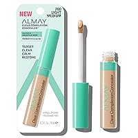 Almay Clear Complexion Acne Spot Treatment Concealer with Salicylic Acid - Lightweight, Hypoallergenic, for Sensitive Skin