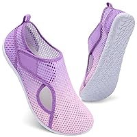 FEETCITY Womens Mens Water Shoes Barefoot Aqua Socks Breathable Quick Dry Swim Beach Shoes with Drainage for Surf Pool Walking Yoga