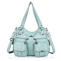 Angel Kiss Large Hobo Bag Women's Handbag Shoulder Bag Soft PU Leather Great Bags Many Compartments for Women