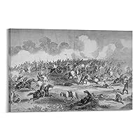 TYWSDBV Opium War Retro Posters Painting Art Posters History Literature Posters 1 Canvas Painting Wall Art Poster for Bedroom Living Room Decor 08x12inch(20x30cm) Frame-style