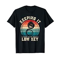 Keeping It Low Key Funny Sousaphone T-Shirt