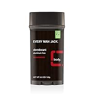 Every Man Jack Deodorant, Cedarwood, 3.0-ounce