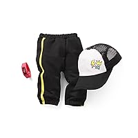 American Girl Truly Me 18-inch Doll Accessories Black Joggers, Baseball Cap, and Fitness-Style Watch, For Ages 6+