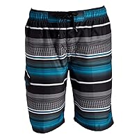 Kanu Surf Mens Bellaire Swim Trunks (Regular & Extended Sizes)