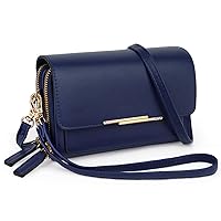 UTO Small Crossbody Shoulder Bag for Women Cellphone Bags Card Holder Wallet with Wristlet Purse and Handbags