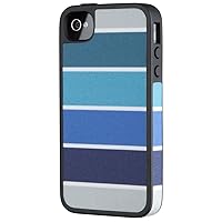 Speck Products SPK-A1008 FabShell Fabric Hard Shell Case for iPhone 4/4S - 1 Pack - Carrying Case - ColorBar Arctic